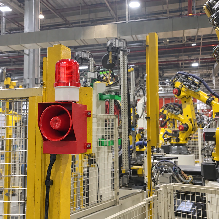 ALX-200 high-output industrial alarm siren applications