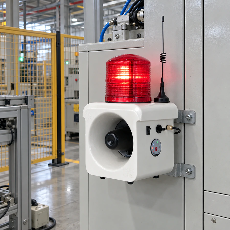 ALX-300 configurable industrial alarm siren applications