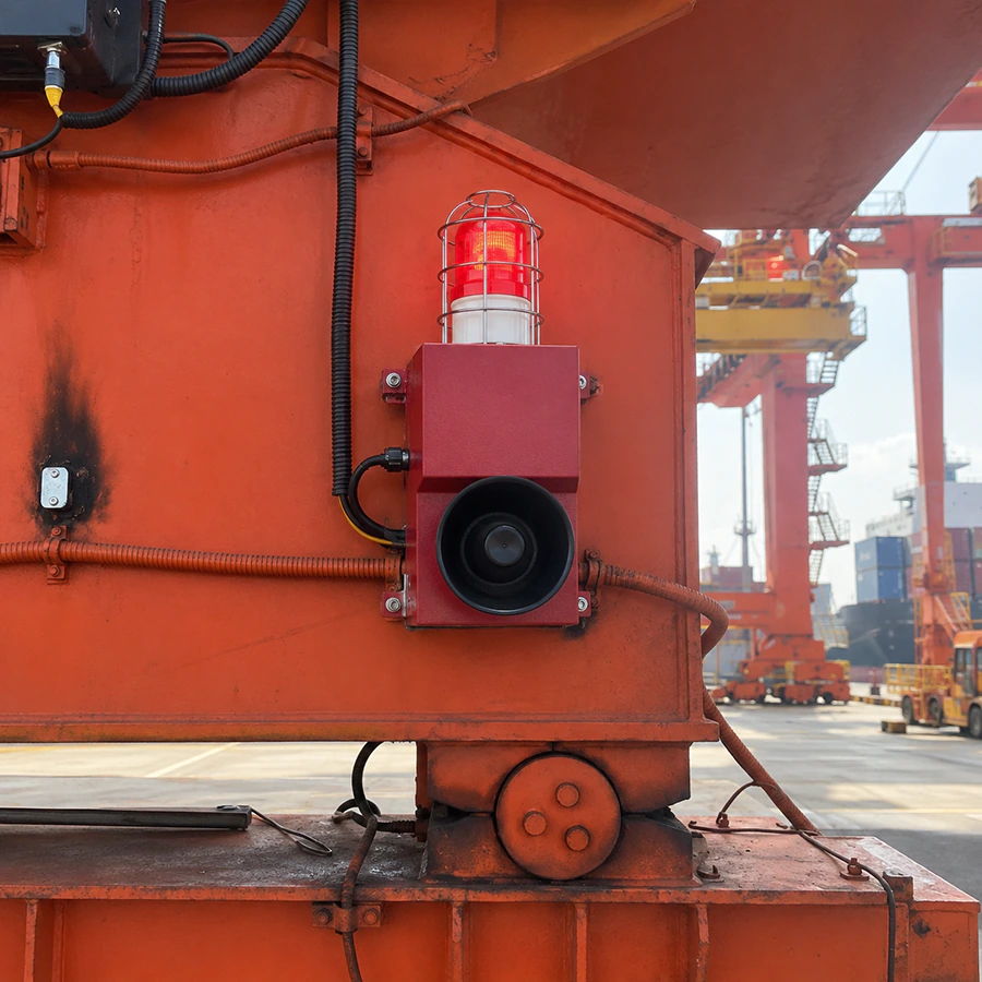 ALX-400 high-power industrial alarm siren applications