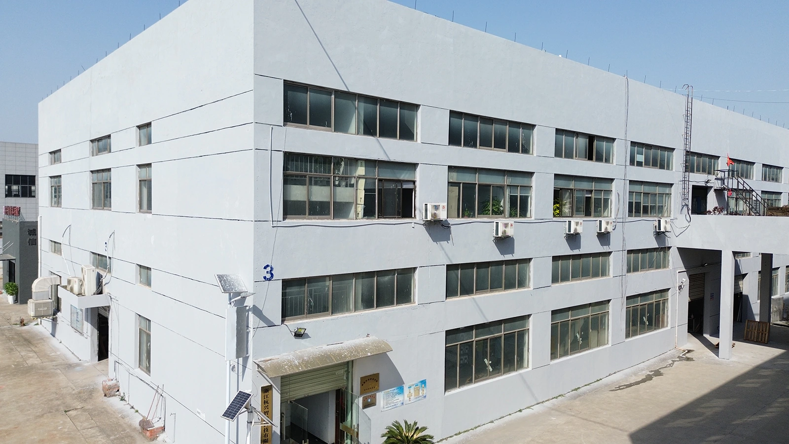 Alarionex manufacturing site in Changxing, Zhejiang, China
