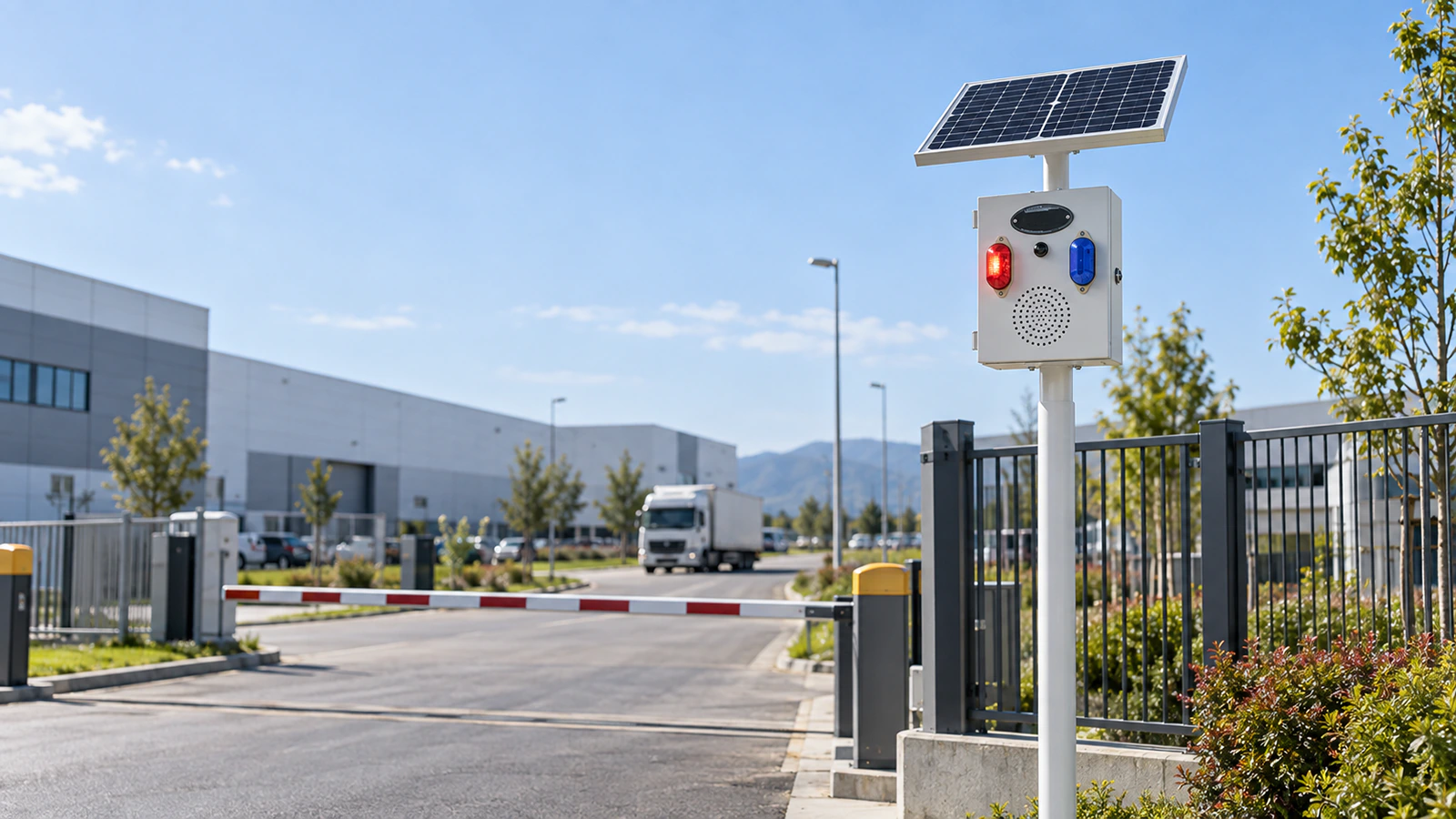 Industrial Warning Signals for Outdoor & Off-Grid Sites