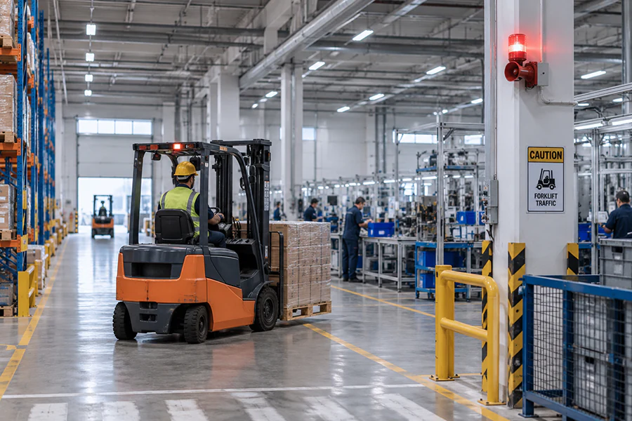 Factory and work area alerting
