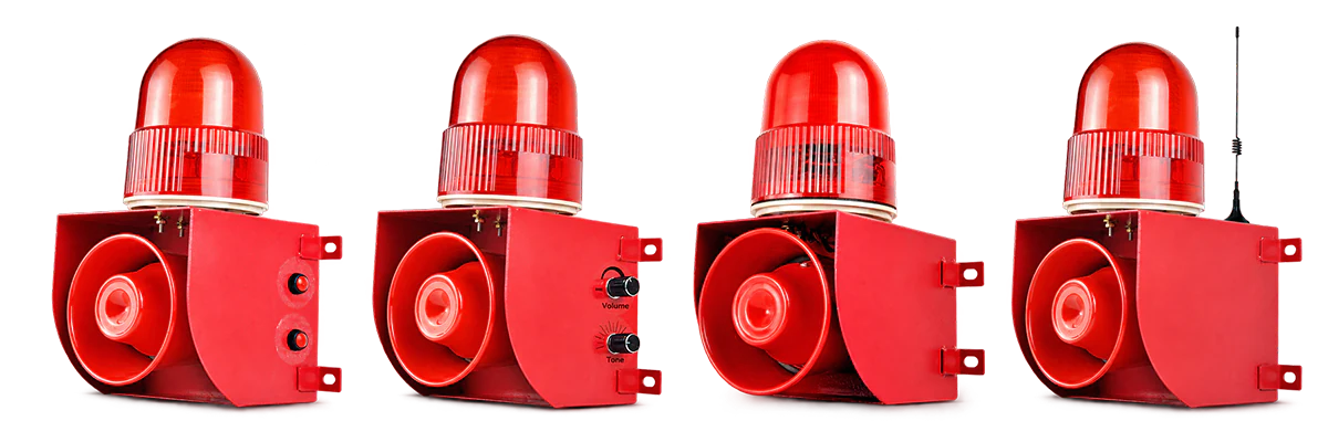 Network and Wi-Fi industrial alarm configurations
