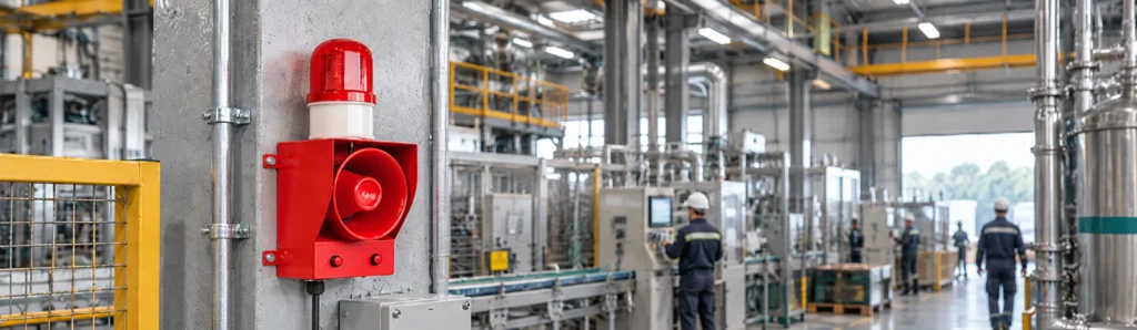 How to Choose an Industrial Alarm Siren: dB, Voltage, Triggering, and Installation Environment